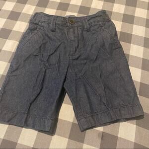 Oshkosh Boys’ 100% Cotton Chambray Shorts Size 6 Adjustable Waistband